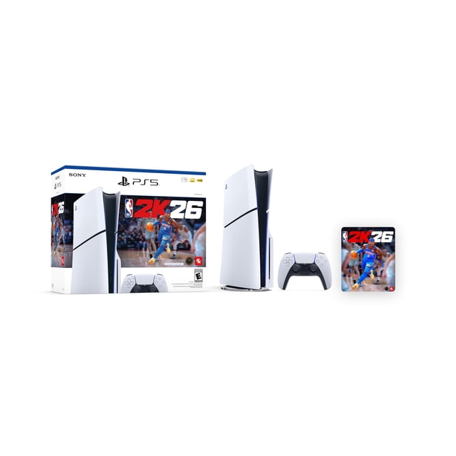 Consola PlayStation 5 Slim 1TB con Juego NBA 2K26 Edición Bundle Sony PS5