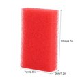 thumbnail image 2 of 10Pcs Multifunctional Cleaning Cloths Sponge Tableware Dish Bowl Pot Kitchen, Car ( 12x7x3cm / 4.7x2.8x1.2in, Red, Beige), 2 of 5