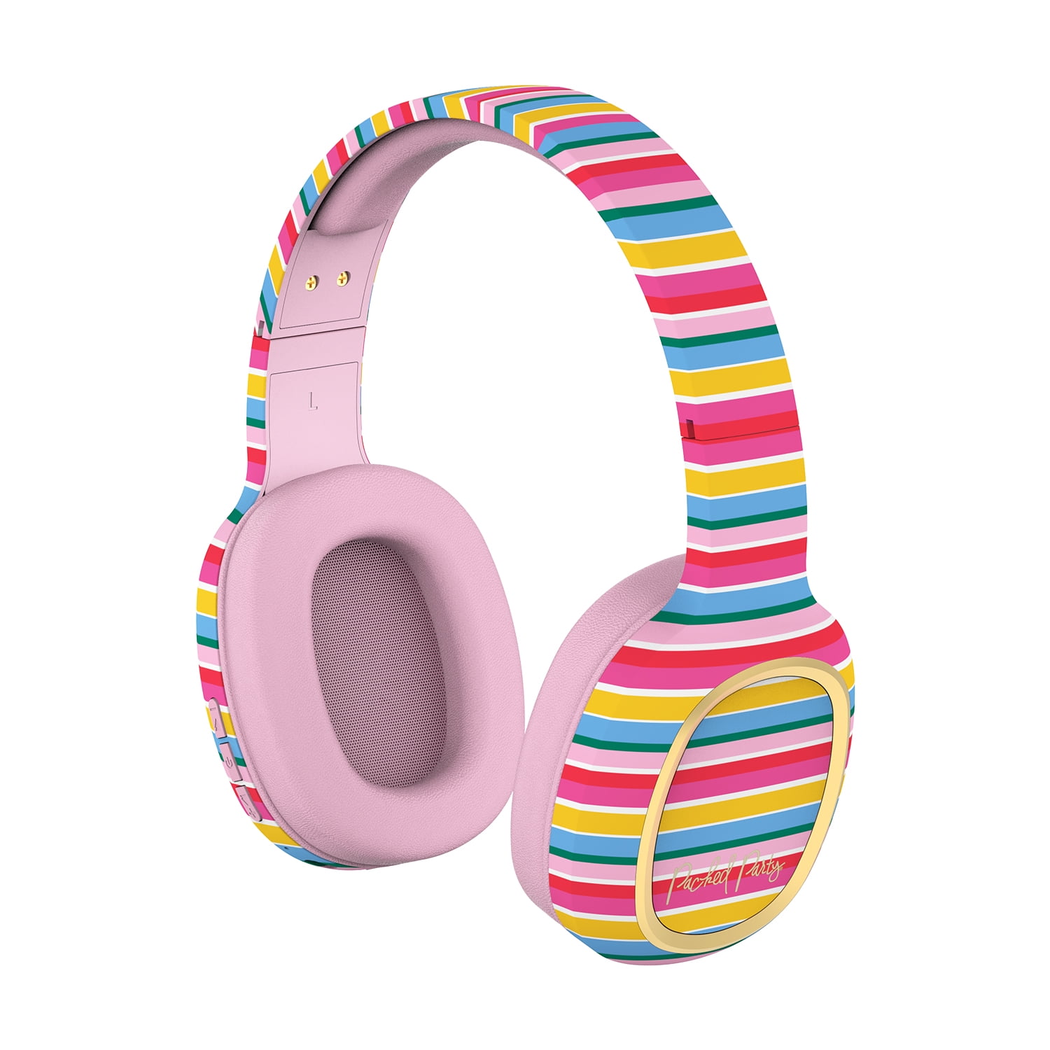 Packed Party "More Color More Fun" Bluetooth Wireless OvertheEar