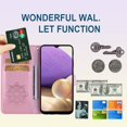 thumbnail image 2 of for Samsung Galaxy A24 4G Wallet Case for Women, Glitter Bling Diamond PU Leather Folio Cover with Card Slot & Wrist Strap Phone Case for Samsung Galaxy A24 4G Owl Rose Gold, 2 of 9