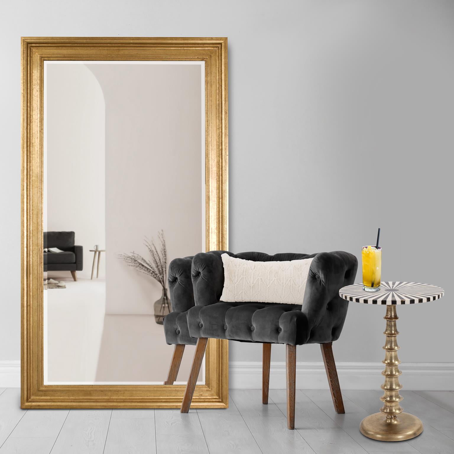 Tyler Dillon Gold Wood Framed Full Length Chandler Wall Mirror