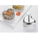 thumbnail image 4 of 1 molde de acero inoxidable para hacer bolas de arroz y sushi, ideal para hacer bolsas de nori y arroz, molde para onigiri Choxila (en forma de corazón)., 4 of 5