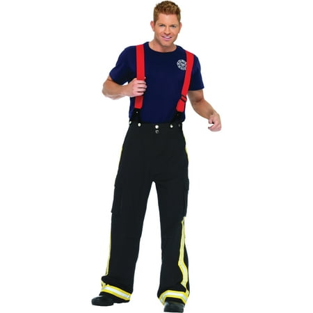 Mens Fireman Costume Fire Fighter Couples Costume