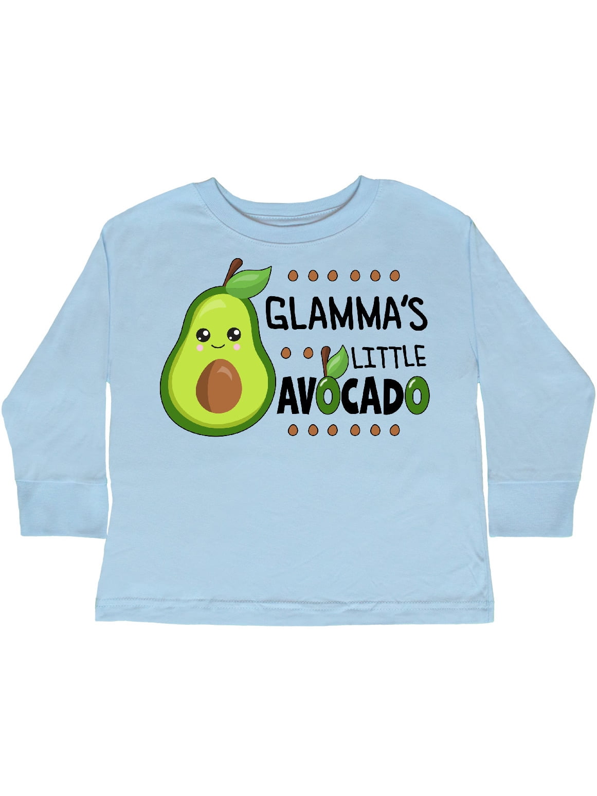 INKtastic Glamma's Little Avocado with Cute Baby Avocado Toddler Long