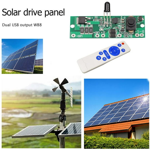 Panel de luces de calle con energía solar de 32 V/37 V placa de circuito solar control remoto Hugtrwg Para estrenar