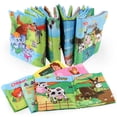 thumbnail image 1 of Gwong Juguete Bebé niños verduras letras de animales cognición temprano de tela educativa de juguete Gwong 21020306, 1 of 7