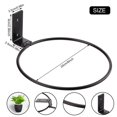 thumbnail image 2 of Potted Plant Rack Metal For Balcony Home Garden Yard 4 Inch Hanging Iron 6Inch Heavy Duty Wall Mount Holder, 2 of 18