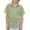 Green, variant on Kids Button Down Shirts Collared Casual Summer Short Sleeve Dress T-Shirt Mesh Fashion Lace Patchwork Beach Tops For Boys