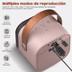 thumbnail image 2 of Micrófonos Máquina De Karaoke Altavoz Bluetooth Con Bocina Con 2 Micrófonos Inalámbricos, 2 of 7
