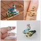 thumbnail image 3 of Houderco 8Ud Anillos De Crochet Multifunción En Aleación Con Para Proyectos De Tejido Y Uso Personal, 3 of 8