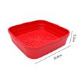 thumbnail image 1 of Freidora de aire de silicona olla de aire bandeja para hornear Wdftyju Pizza pollo cesta estera cuadrada reemplazan los aparatos de cocina antiadherentes, 1 of 3