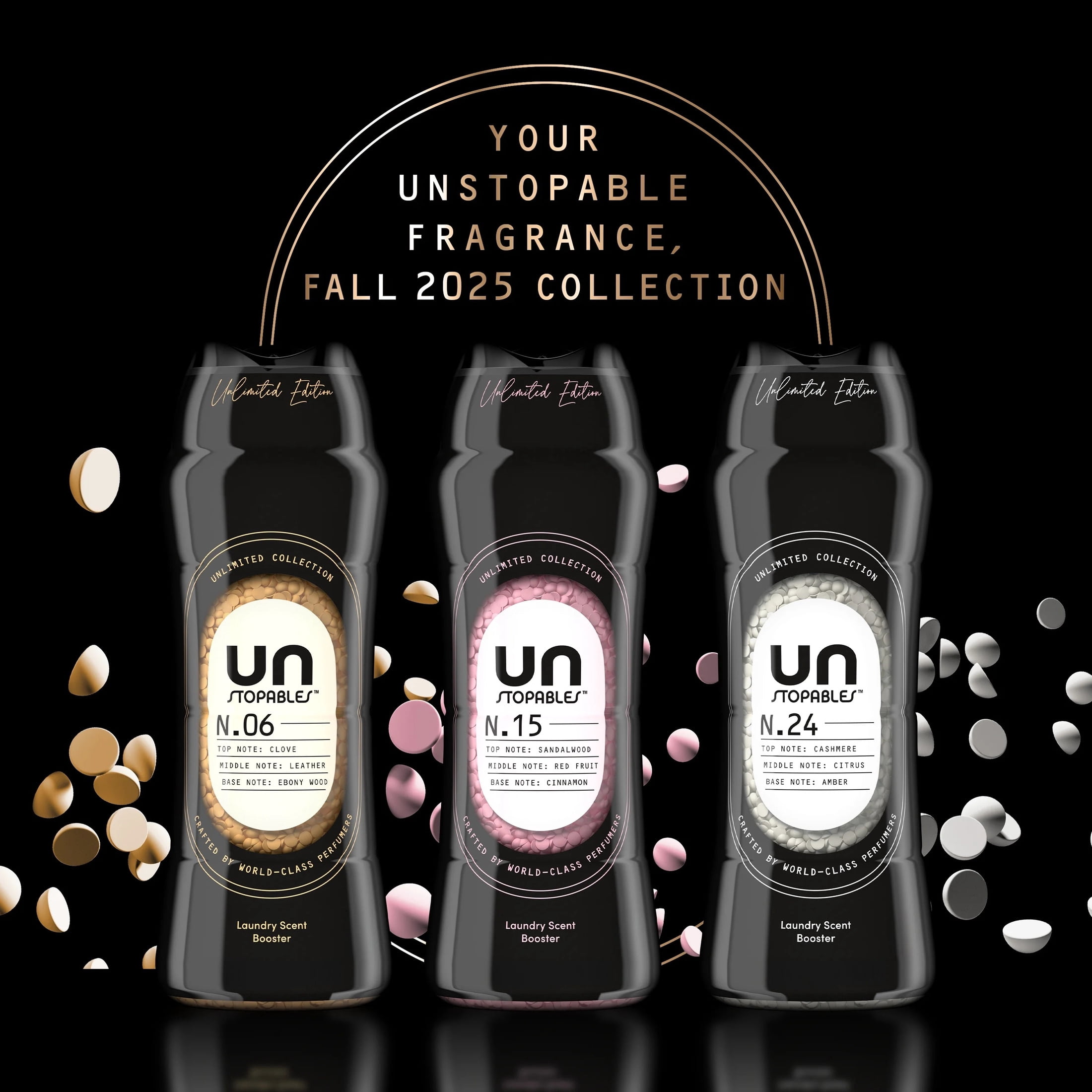 Downy Laundry Scent Beads, Unstopables Unlimited Collection, In-Wash Scent Booster, N.06 Scent, 4.8 oz
