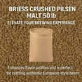 thumbnail image 5 of Briess 2-Row Pale Ale Malt 50 lb Crushed, 5 of 5