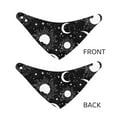 thumbnail image 6 of Kll Crescent And Stars Dog Bandanas,Triangle Reversible Pet Scarf For Small Medium Large And Extra Large Dogs-Medium, 6 of 8