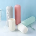 thumbnail image 3 of Grandest Birch Portable Travel Dustproof Toothbrush Toothpaste Holder Cup Case Storage Box Portable Beautiful Dust-proof Convenien, 3 of 8