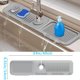 thumbnail image 5 of BTideas Protector contra Salpicaduras para Fregadero de Cocina Tapete contra Salpicaduras para Grifo de Silicona de 24", Organizador de Fregadero de Cocina, Gris, 5 of 6