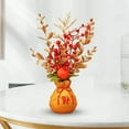 thumbnail image 2 of Artificial Potted Flower Ornament Decor Flower Basket for Office Holiday Style A 16cmx32cm, 2 of 9