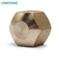 thumbnail image 4 of LTWFITTING 5/16" Brass Compression Cap Stop Valve Cap,Brass Compression Fitting(Pack of 10), 4 of 6