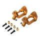 thumbnail image 1 of 2 soportes de cubo en C de metal 1:18 para Wltoys A949 A979, modelos de coche y camión. Oro, 1 of 2