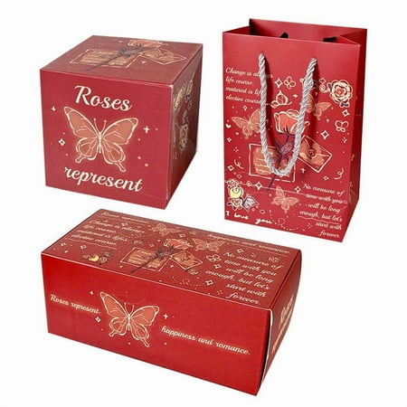 Birthday Surprise Jump Box Lucky Envelope Gift Box Set of 20 Party Favor Celebration Decor with -up Mechanism for Special Occasions and Gifts