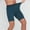 Green, variant on Men's Summer Solid Compression Shorts, High Elastic Soft Fabric, 5 Inch Athletic Liner Shorts for Training Gray S