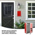 thumbnail image 3 of Miangastore Wall Mount Mailbox Reusable Post Box Locking Letter Box Suggestion Box Collection Box, 3 of 9