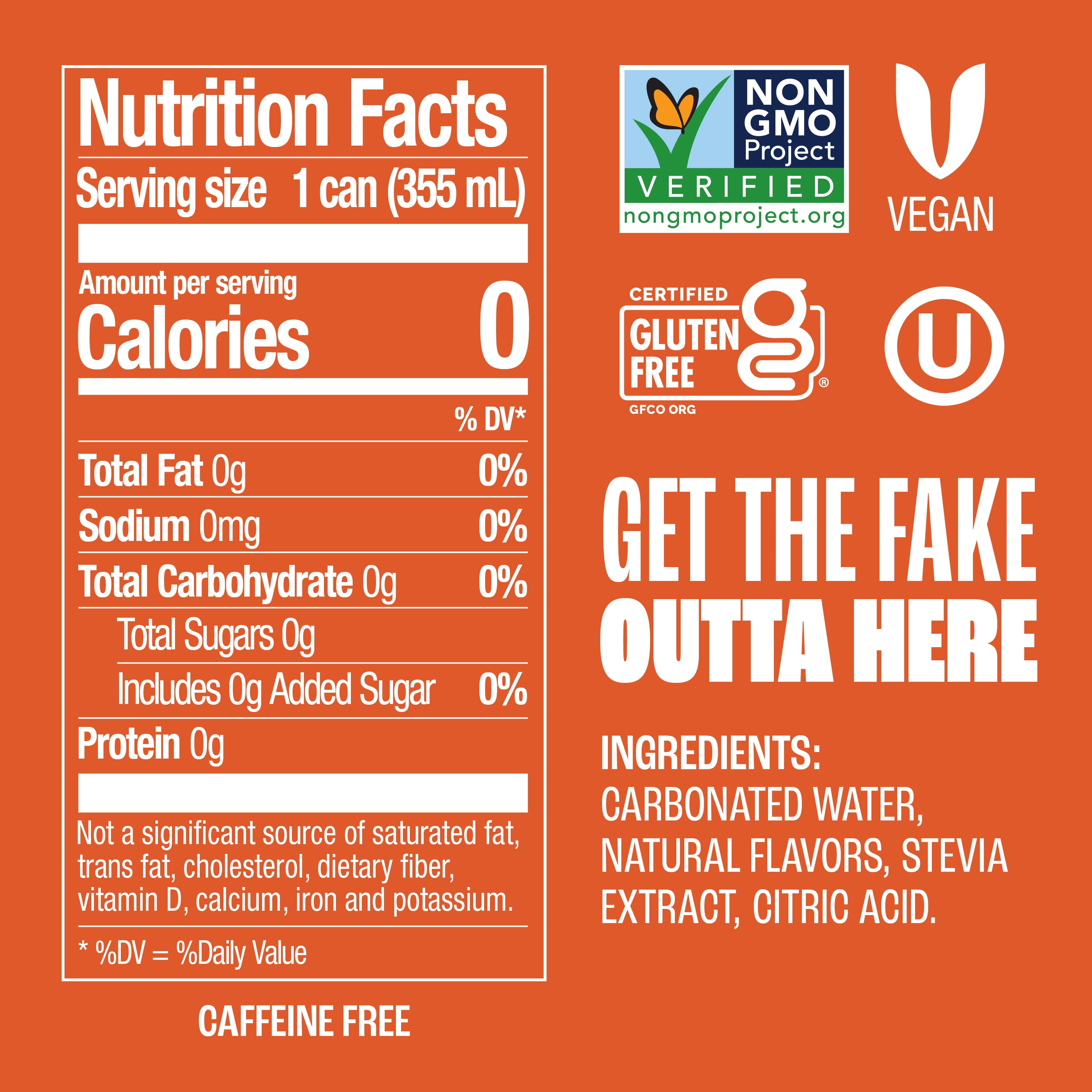 Zevia Zero Sugar, 0 Calorie Ginger Root Beer Soda Pop, 12 fl oz, 24 Pack of Cans