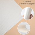 thumbnail image 3 of shiyou-Cream Cardstock, 60 Sheets, 8.5 x 11 Inches, 90lb, Ivory, Printer Paper for Card Making, Invitations, Business Cards, 3 of 4