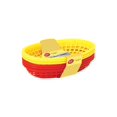 thumbnail image 1 of Juego de cestas Mantelería de 9 pulgadas, 6 piezas, plástico rojo y amarillo, 1 of 2