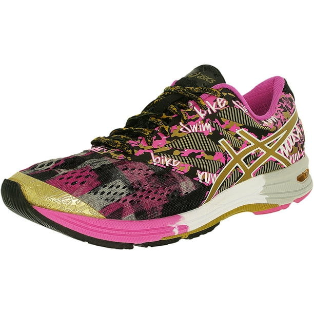 ASICS - Asics Women's Gel-Noosa Tri 10 Gr Black/Gold/Gold Ribbon Ankle ...