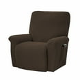 thumbnail image 1 of WRXMIJNHGSA Sofa Cover Under $30 Super Stretch Recliner Cover Recliner Couch Covers Recliner Chair Cover Form Fitted Non Slip Reclining Slipcovers For Standard Large Recliner Soft Thick, 1 of 7