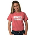 thumbnail image 3 of Greater Than Ever Confident Sarcastic Men's Graphic T Shirt Tees Brisco Brands L, 3 of 6