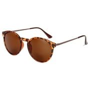 Solara Unisex Full Rim Tortoise Shell Sunglass Readers, 2.5