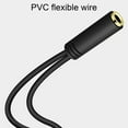 thumbnail image 6 of Huanledash Headphone Splitter Earphone Adapter Audio 3.5mm Female to 2 Male Jack Aux Cable, 6 of 8