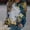 Navy, variant on Babysbule Womens Tops Fashion Women's Casual Print Sweatshirts Thermal Crewneck Long Sleeve T-Shirts Loos