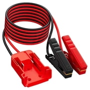 Heavy Duty Portable Emergency Car Jump Starter Cables Kit, 12AWG Copper Booster Cables with 5.9FT Clamps & Carrying Bag for Automotive, Motorcycle, RV, & Lawn Mower
