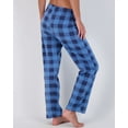 thumbnail image 3 of 3 Pack: Women’s Ultra-Soft Comfy Pajama Lounge Pants Elegant Sleepwear (Available In Fleece & Soft Knit) Plus Size, 3 of 5