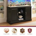 thumbnail image 5 of Flipper by Ollie & Hutch Harbor 50 - 75 Gallon Aquarium or Terrarium Tank Stand, Black, 5 of 6