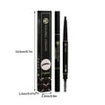 thumbnail image 3 of Realhomelove Eyebrow Pencil, Double Head Brow Pen with Brush,Fine Automatic Rotation Eyebrow Pencil with a fine tip, Auto Micro Eye Brow Makeup Pen Natural Looking Brows, All Day Wear (A), 3 of 4