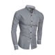 thumbnail image 2 of Camisas de hombre Camisas casuales de manga larga Ropa con botones Ropa Padre M, 2 of 8