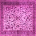 thumbnail image 1 of Ahgly Company Indoor Square Persian Pink Traditional Area Rugs, 8' Square, 1 of 4