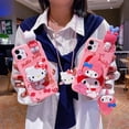 thumbnail image 3 of My Melody Hello Kitty For Samsung A10s A20s A30s A50s A70 A12 A71 A51 A13 A53 A14 A34 A54 A03s A04 A73 Case With Holder Rope Gift Festivals, 3 of 6