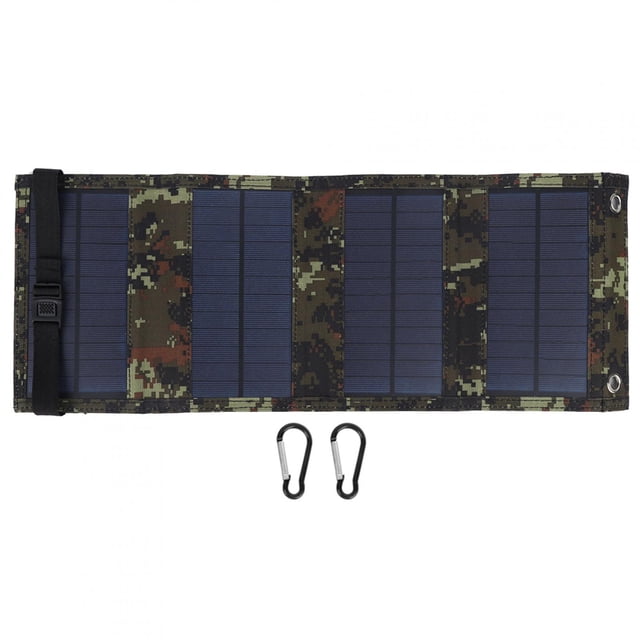 El panel fotovoltaico al aire libre plegable del cargador de la emergencia del panel solar de 10W 5.5V para el banco del poder del teléfono