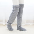 thumbnail image 3 of Snuggs Cozy Socks Thigh High Snuggs Cozy Socks Knee High Snuggle Paws High Socks New, 3 of 5