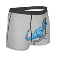 thumbnail image 3 of Disketp Fun Riding Dinosaur Men'S Boxer Briefs,Soft And Breathable Cotton Underwear With Comfortflex Waistband, 3 of 9