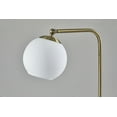 thumbnail image 5 of Remi Floor Lamp with Antique Brass Finish, 5 of 8