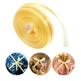thumbnail image 3 of HONITANO Present Wrapping Ribbon Polyester Yellow For Easter 1 Roll 17.68X0.39X0.04In, 3 of 11