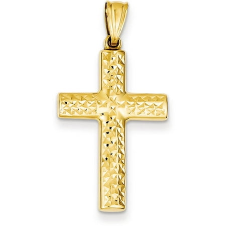 14kt Gold Reversible Cross Pendant