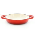 thumbnail image 5 of MegaChef 6 Quart Enameled Cast Iron Bread Pot in Red with Baking Mat, 5 of 7