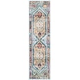 thumbnail image 2 of SAFAVIEH Bristol Leola Oriental Polyester Runner Rug, Blue/Camel, 2'3" x 6', 2 of 8